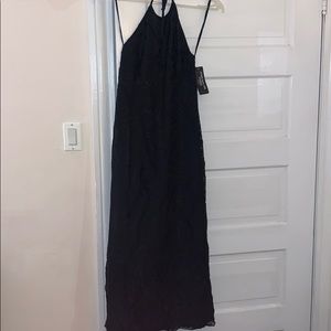 Long black dress